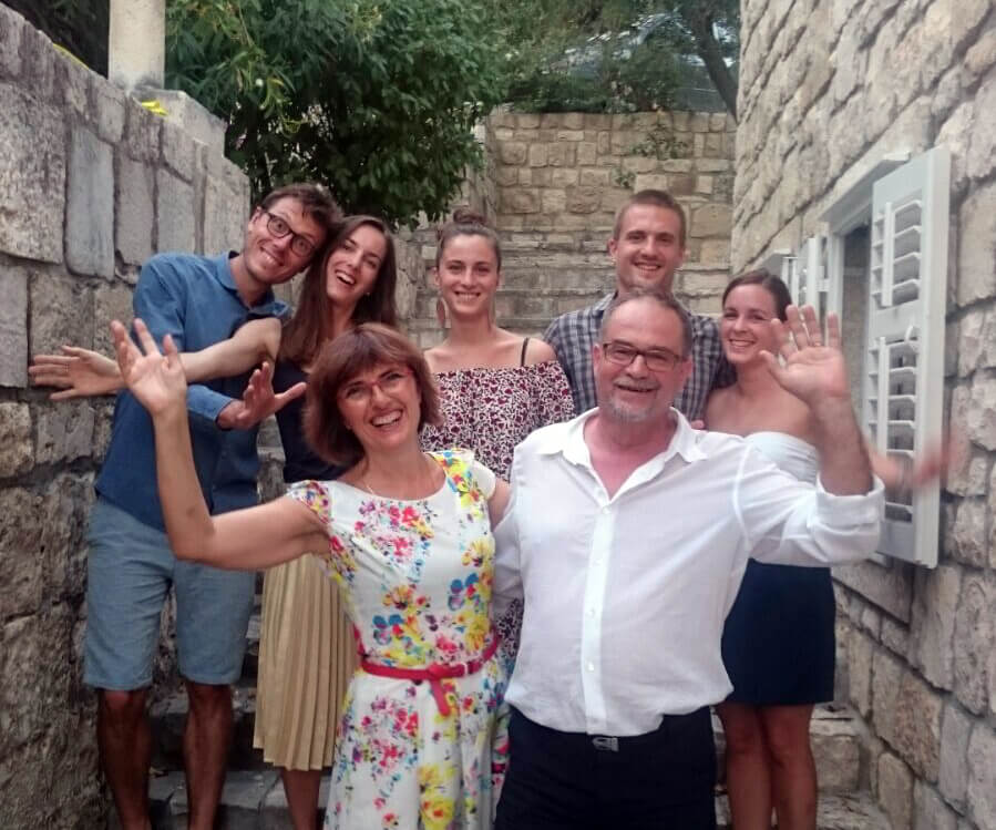 Villa Dvori team — a family